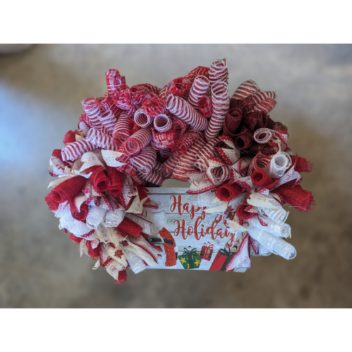 Happy Holidays Wreath